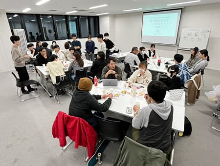 若者と連携した企画開発 実施風景